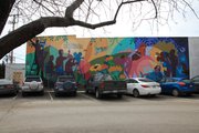 Developer Doug Compton has sent a letter to city officials saying it will be impossible to allow the wall that houses a popular downtown mural by artist Dave Loewenstein to remain standing during construction of an apartment building at the northeast corner of Ninth and New Hampshire streets. Compton said he's willing to provide up to $20,000 to split the existing wall into sections and have it moved to another location, or to pay for a new mural.