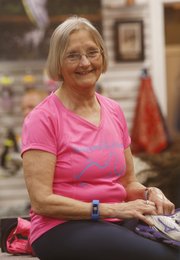 Lawrence resident Ellen Young was recently named the 2014 Douglas County Health Champion by the Lawrence-Douglas County Health Department for her contributions to the local running and fitness community.