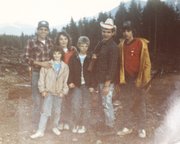 Pictured in this family photo are Ed Elmer Sr., wife Shirley Elmer, and their children, from left, Katherine Elmer (front), Jim Elmer, Mike Elmer and Ed Elmer Jr. This image was taken at their home near Oso, Wash., that was destroyed in the March 22 landslide.