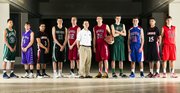 The 2014 Journal-World All-Area Boys Basketball team, from left, Mikey Wycoff, Seabury Academy; Chad Berg, Baldwin; Justin Roberts, Lawrence; Cole Moreano, Free State; Andrew Ballock, Eudora; Kyle Deterding, Eudora; Mitchell Ballock, Eudora; Quinton Verhulst, De Soto; Carter Mann, Wellsville; Anthony Bonner, Lawrence; and Isaac McCullough, Ottawa.