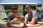 Maria Scarpello and Brian Devine lead an unusual lifestyle, traveling in their motor home and writing about craft beers.