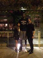 My bro and his lady just bumped into you know who in LA. He said Embiid was saying his foot isn't that bad. 
Hope he's right!