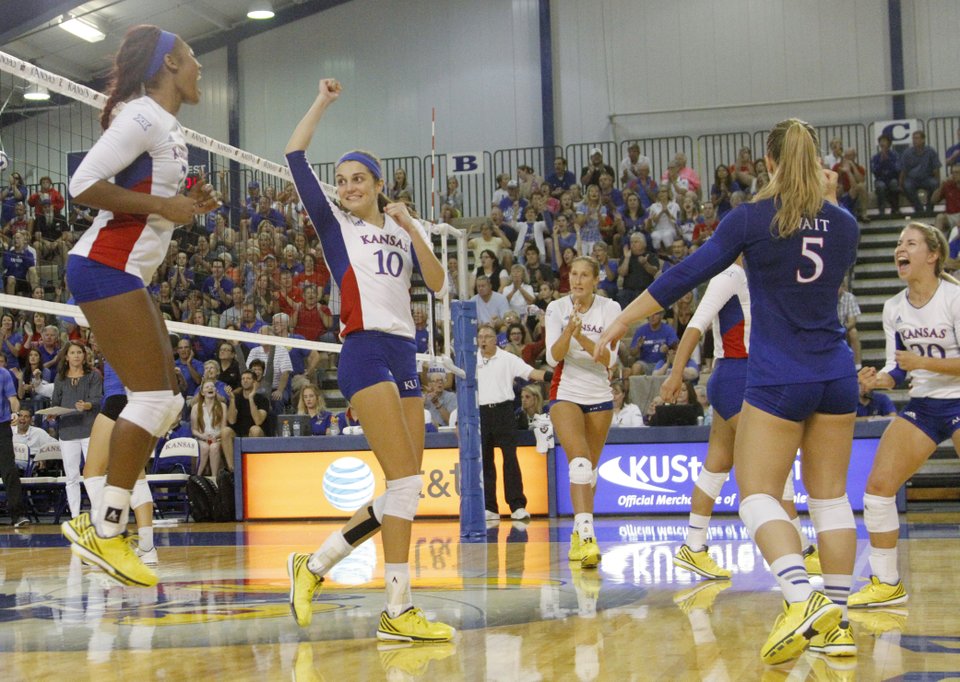 KU Volleyball Vs. Creighton | KUsports.com