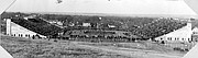 Football game, halftime Homecoming ceremony, 1925. Courtesy of Kenneth Spencer Research Library, University of Kansas Libraries.