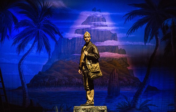 Blane Brungardt portrays Lt. Joseph Cable in Theatre Lawrence's "South Pacific."