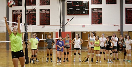 ... drills during the first day of fall practice Monday, August 17, 2015 ... drills during the first day of fall practice Monday, August 17, 2015