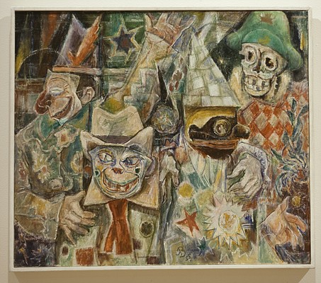 "Arabesque: Masked Motley," 1955, by Albert Bloch