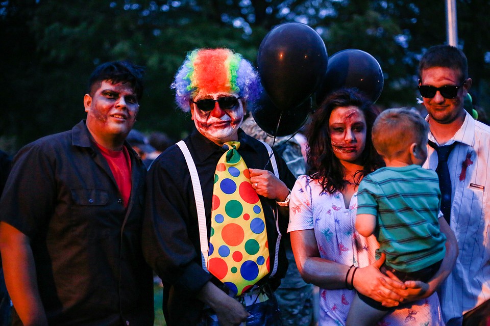 Party Pix Lawrence Zombie Walk 2015