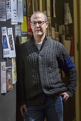 John Derby, an assistant professor of visual art at Kansas University, is the recipient of this year's Phoenix Award in the Art Educator category. 