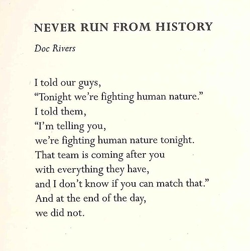 Short Funny Sports Poem 52