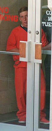 Then 23-year-old Floyd Scott Bledsoe, of Oskaloosa, was charged with first-degree murder in the death of Zetta "Camille" Arfman Nov. 15, 1999, at the Jefferson County Courthouse. Bledsoe&squot;s brother, Thomas E. Bledsoe, who was charged Tuesday, Nov. 9, 1999, with first-degree murder in connection with Arfmann&squot;s death, but prosecutors dismissed the case less than an hour before Floyd Bledsoe was charged with the same crime. Floyd Bledsoe is the brother-in-law of the victim.