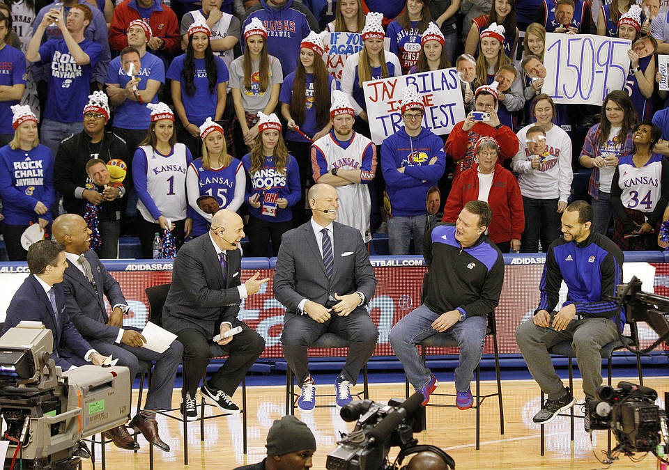 College GameDay At Allen Fieldhouse | KUsports.com