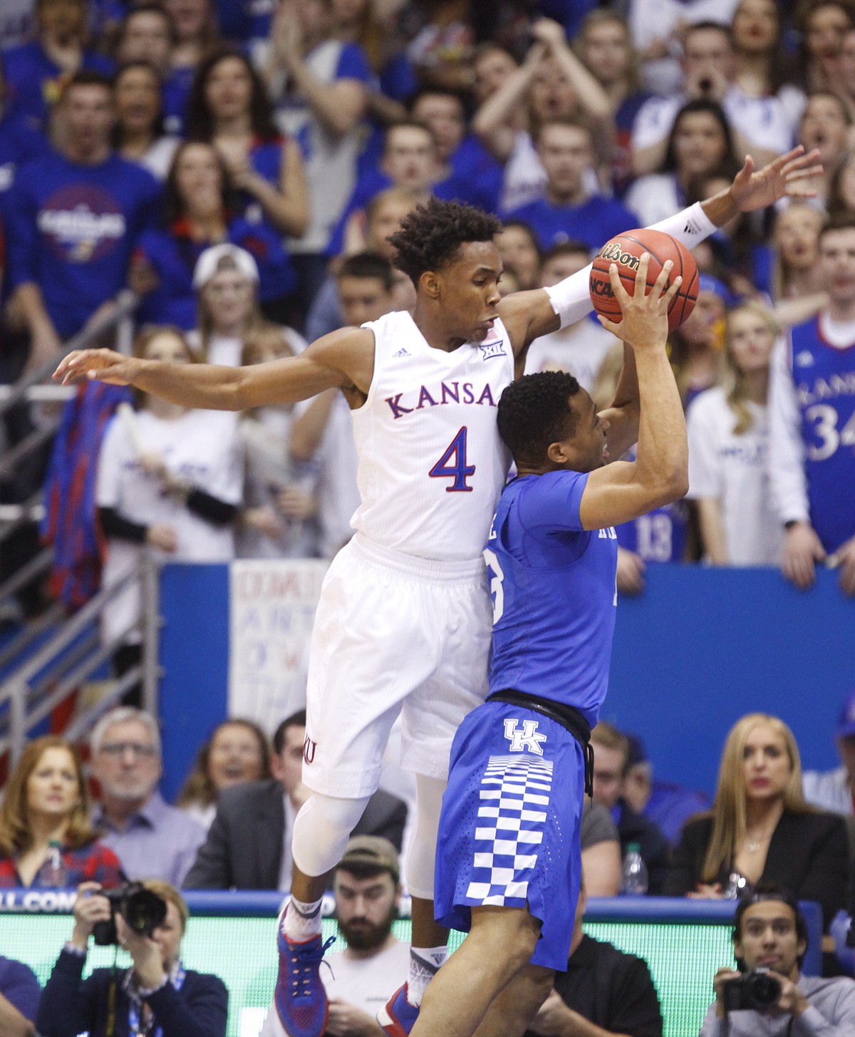 Kansas basketball v. Kentucky