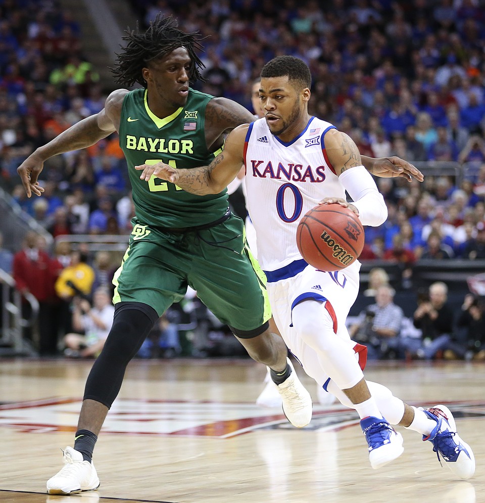 Kansas basketball v. Baylor (Big 12 Tournament)