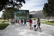 Visitors were strolling into the new DeBruce Center as the University of Kansas, the Memorial Unions, Student Union Actives and KU Athletics had a grand opening for the public on Saturday July 23, 2016.