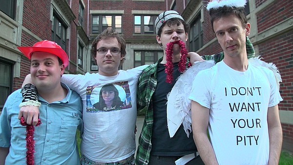 From left: Ethan Finlan, New Michael Ingemi, Jack Hanke and Noah Britton make up the comedy troupe Asperger's Are Us. The comedians, all of whom are openly autistic, will perform Aug. 5 at the Lawrence Arts Center, 940 New Hampshire St., at 7:30 p.m., followed up a Q-and-A session. 
