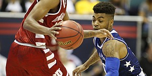 Indiana Outlasts Kansas In Overtime Kusports Com Mobile