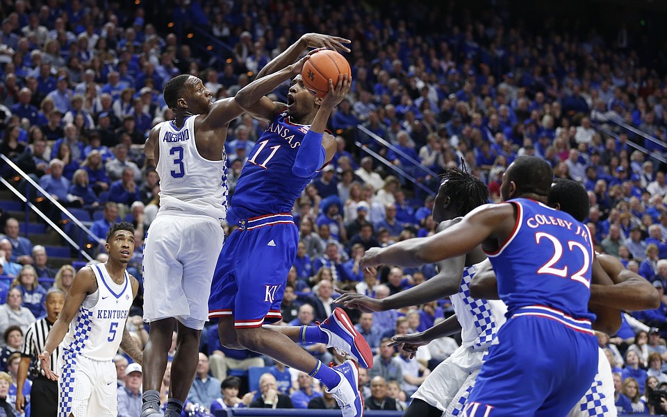 Kansas basketball v. Kentucky