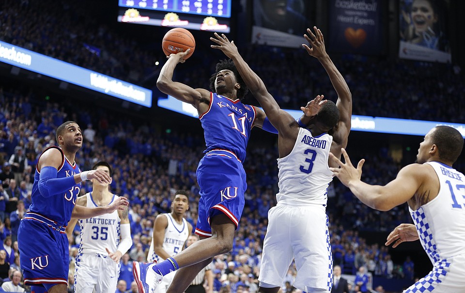 Kansas basketball v. Kentucky