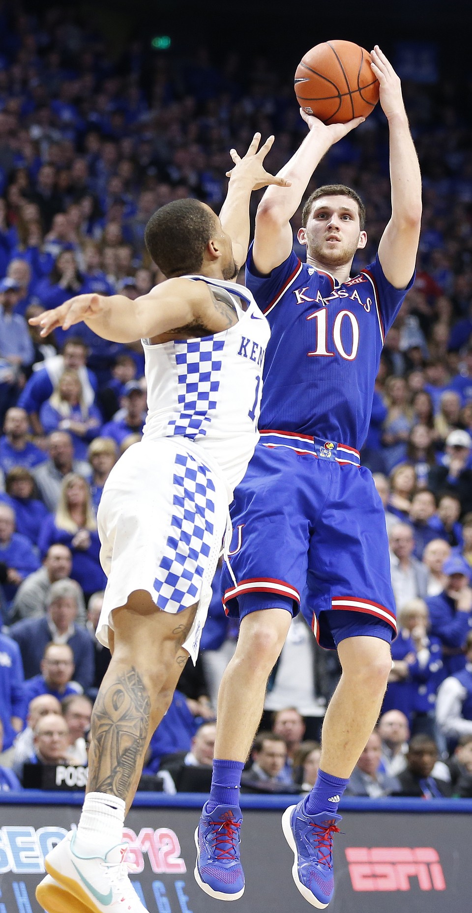 Kansas basketball v. Kentucky