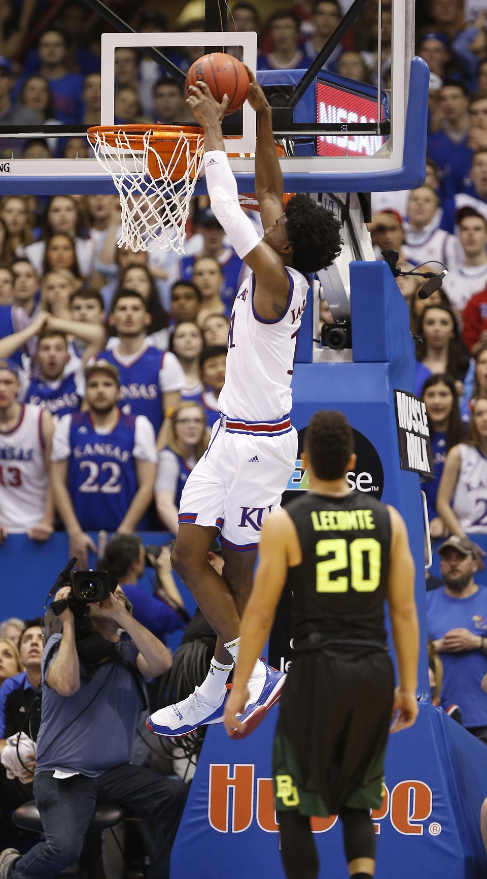 Kansas basketball v. Baylor