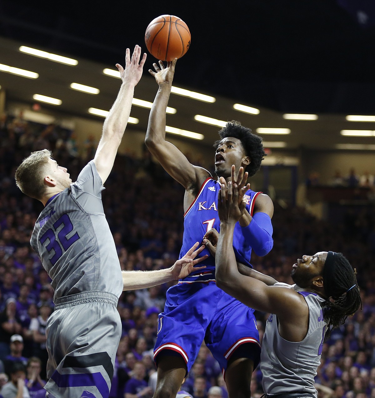 Kansas basketball v. Kansas State