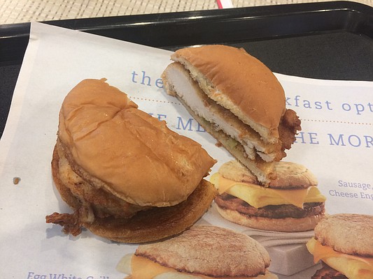 The Chick-fil-A sandwich