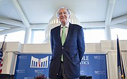 The Dole Institute presented U.S. Sen. Tom Harkin with the 2017 Dole Leadership Prize Sunday, Oct. 29, 2017 at the Dole Institute of Politics at the University of Kansas. Harkin represented Iowa in the U.S. Congress for more than four decades, including 30 years as a U.S. Senator.