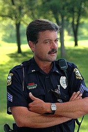University of Kansas police Deputy Chief Robert J. “Bobby” Williams Jr. is pictured during his time as a sergeant with the department.