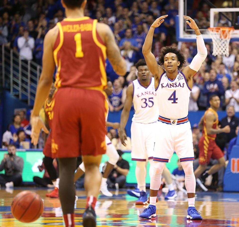 Kansas basketball v. Iowa State