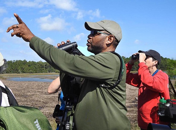 Birding with J. Drew Lanham. Credit: audubon.org.