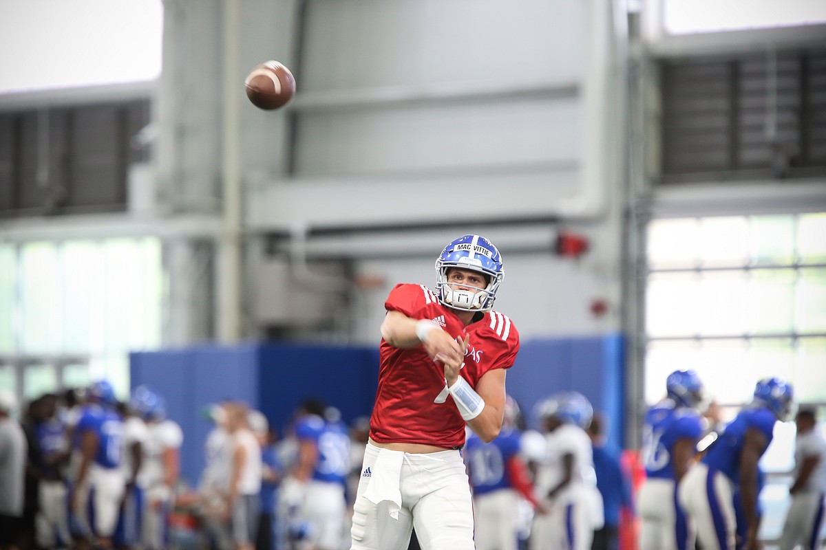 Ku S Thomas Macvittie Ranked Last Among Big 12 Quarterbacks By Pro