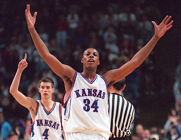 paul pierce kansas jayhawks jersey