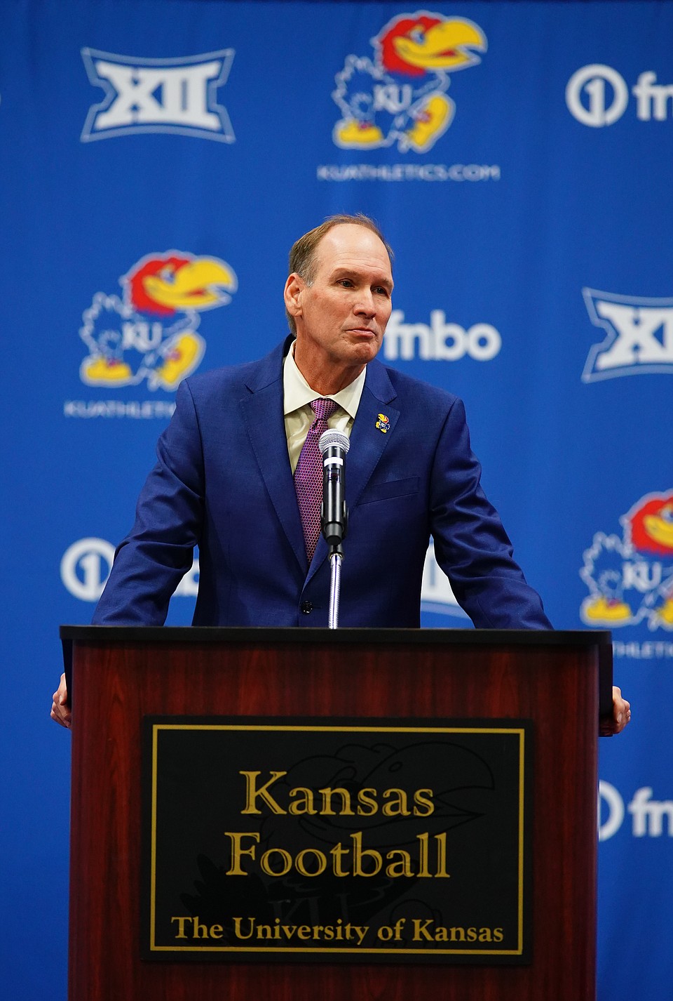 Lance Leipold Introduced As KU's New Football Coach | KUsports.com