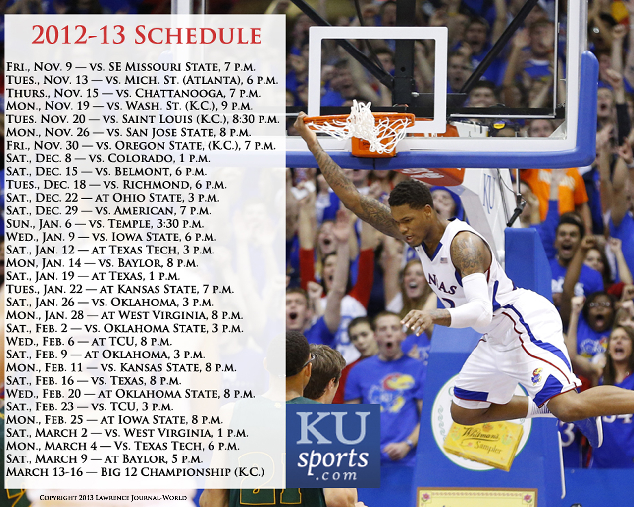 Ku Bball Schedule Examples and Forms