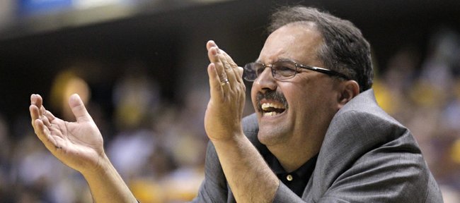 Orlando Magic head coach Stan Van Gundy in the second half of an NBA first-round playoff basketball game against the Indiana Pacers in Indianapolis, Saturday, April 28, 2012.
