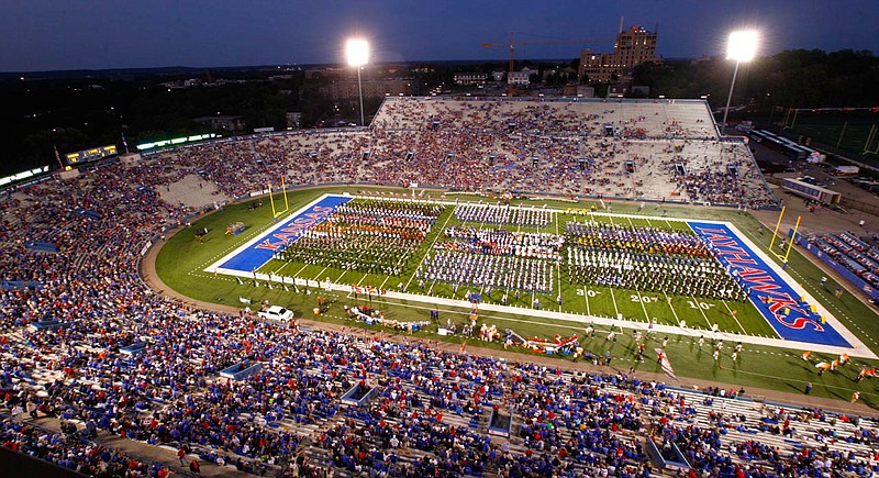 KU football to open under the lights at Memorial Stadium | KUsports.com