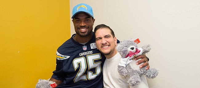 Current San Diego Charger and former Kansas great Darrell Stuckey recently was named San Diego's nominee for the 2015 Walter Payton NFL Man of the Year award. 