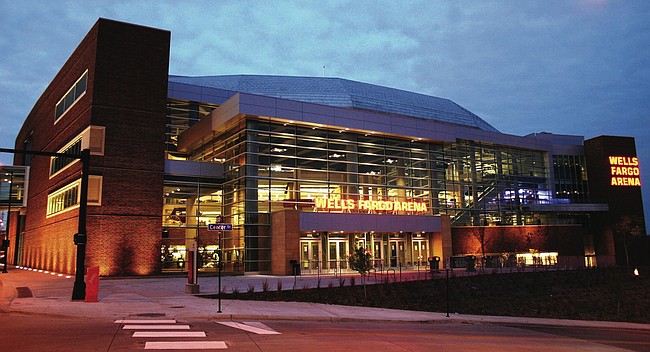 Wells Fargo Arena at the Iowa Events Center, 730 Third St. in Des Moines.