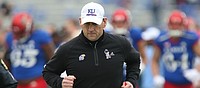 KU football coach David Beaty 'not at all' concerned about contract or future with program