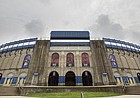 The University of Kansas' Memorial Stadium is pictured on Monday, Aug. 7, 2017.