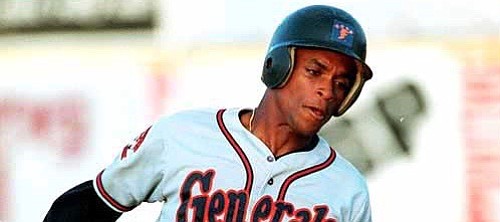 Darryl Monroe played minor league baseball for four seasons,
including a stint with the Fayetteville Generals. Monroe, a former
player for Lawrence High and Kansas University, is now assistant
director of player development for the Atlanta Braves.
