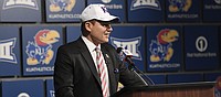 It's official: Les Miles becomes KU's next head football coach
