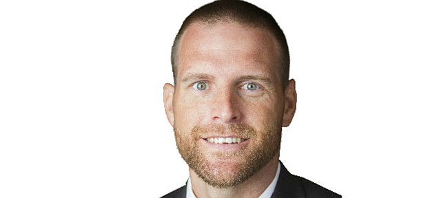 KU football senior offensive consultant Brent Dearmon
