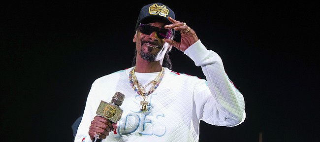 Snoop Dogg performs onstage at State Farm Arena on Saturday, Jan. 5, 2019, in Atlanta.