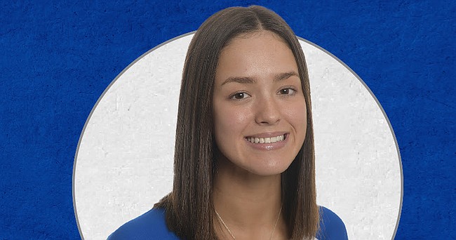 KU volleyball's Caroline Crawford named Big 12 preseason freshman of ...