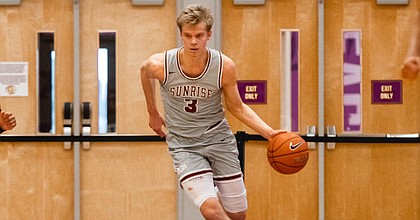 Sunrise Christian Academy junior Gradey Dick, a five-star prospect in the Class of 2022, orally committed to play basketball at the University of Kansas on March 3, 2021. 
