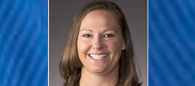 Kansas women's golf coach Lindsay Hulwick Kuhle