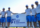 The Kansas men's golf team poses for a group photo in Scottsdale, Arizona, before the start of the 2022 NCAA Championships. 