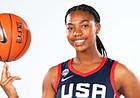 Class of 2023 five-star recruit S'Mya Nichols will make an official visit to Kansas Sept. 23 and 24, 2022. 
